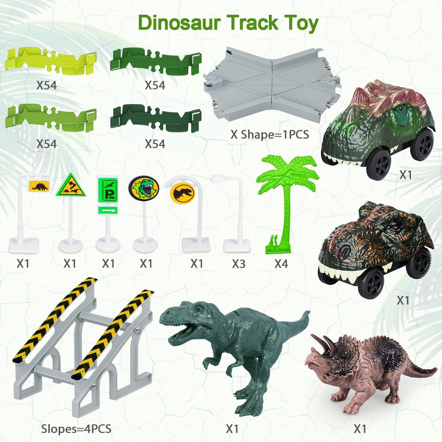 DIY Jurassic Race Track