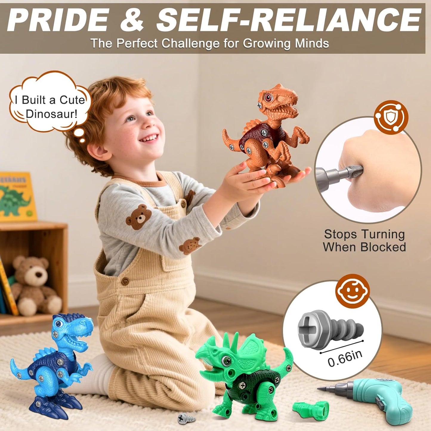 Build-A-Dino Engineer Set