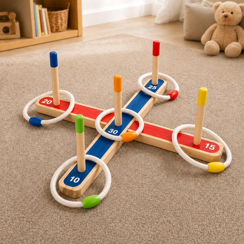 Montessori Ring Toss Challenge