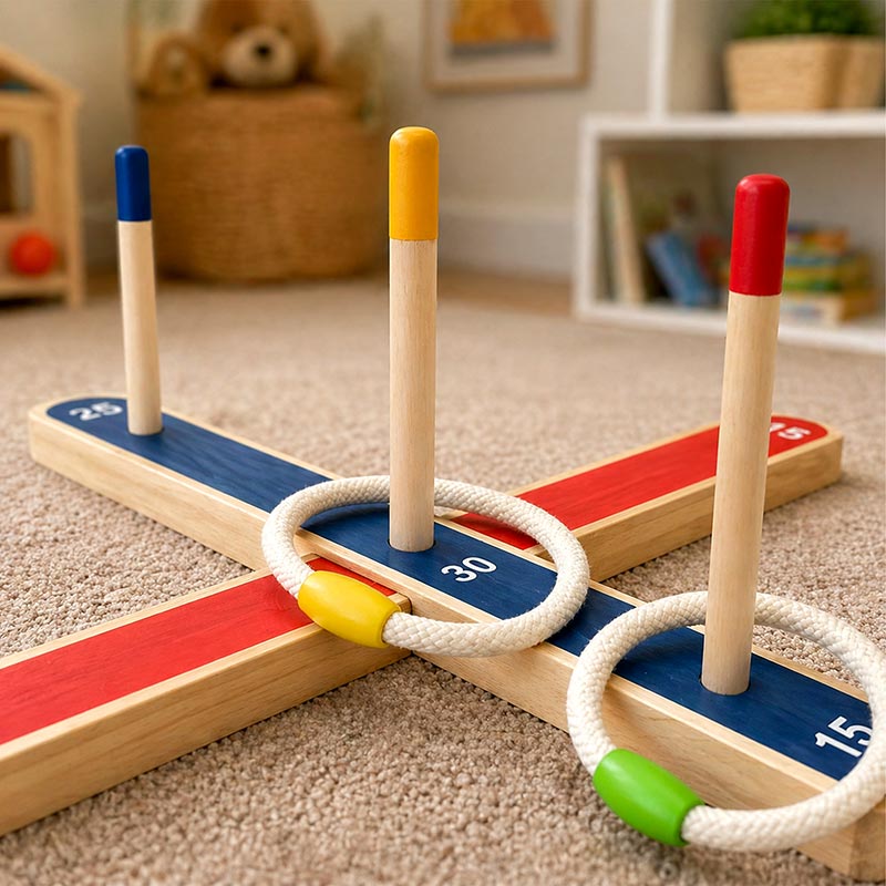 Montessori Ring Toss Challenge