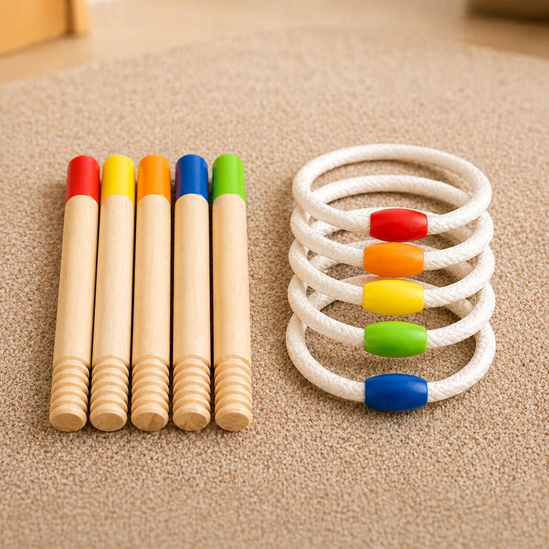 Montessori Ring Toss Challenge