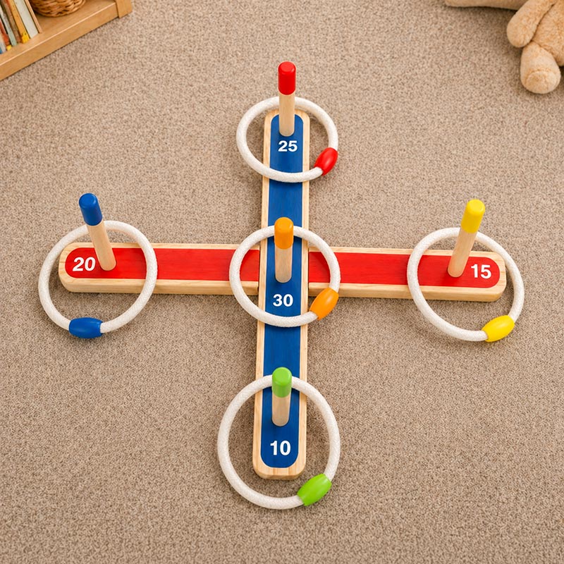 Montessori Ring Toss Challenge