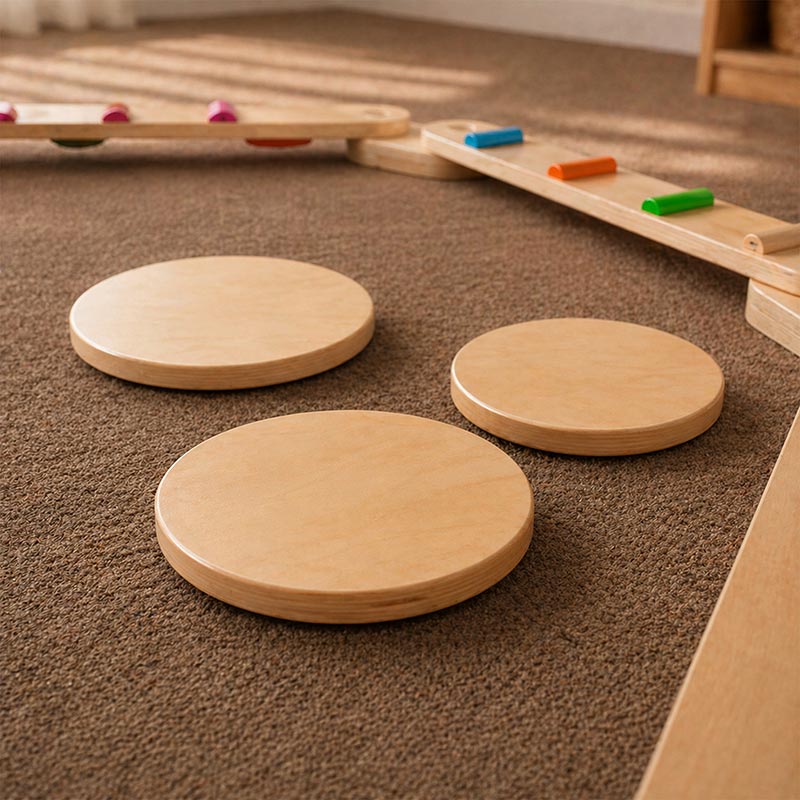 Montessori Balance Beams & Stones
