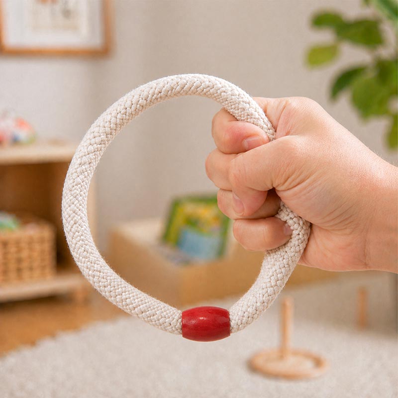 Montessori Ring Toss Challenge