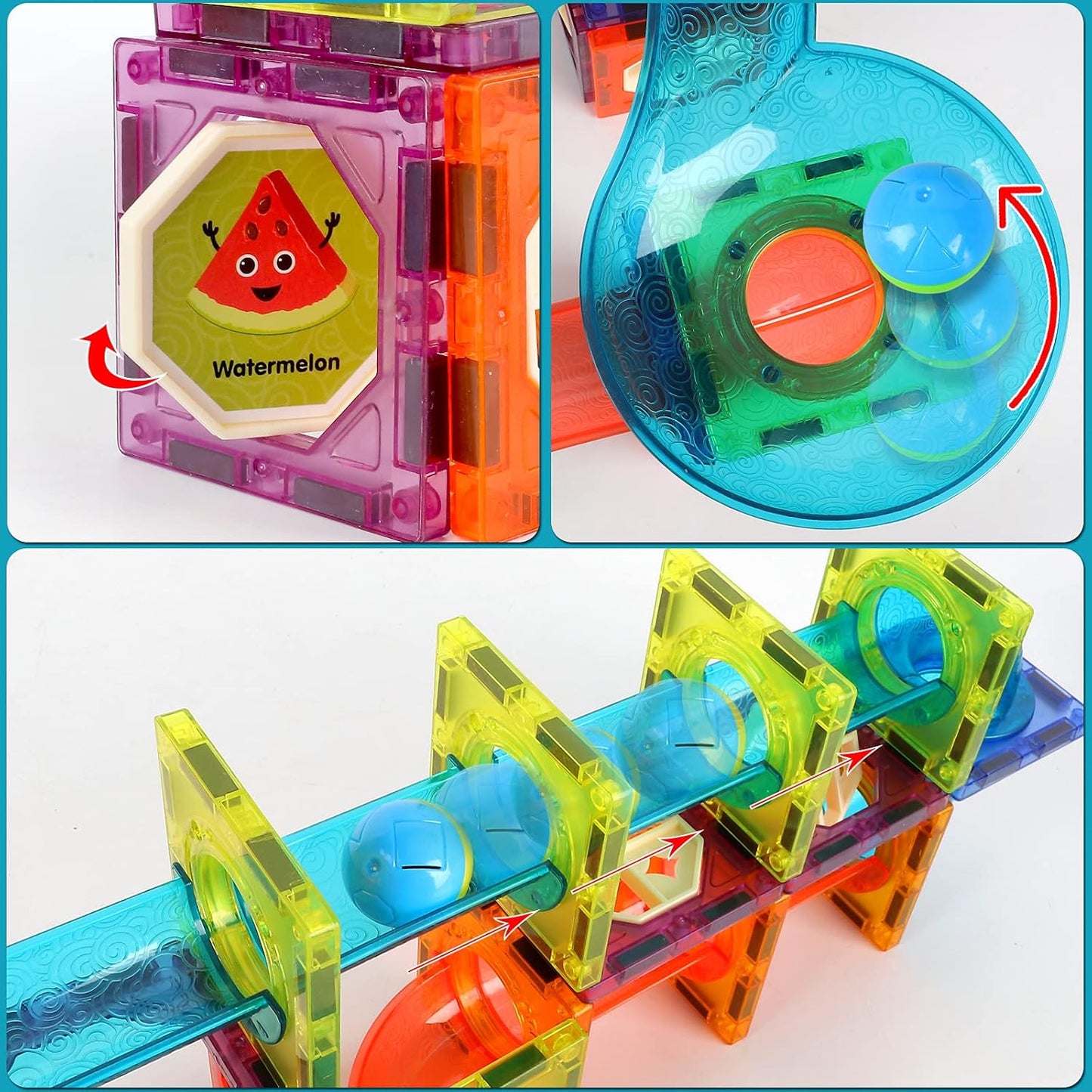 DIY Magnetic Marble Run