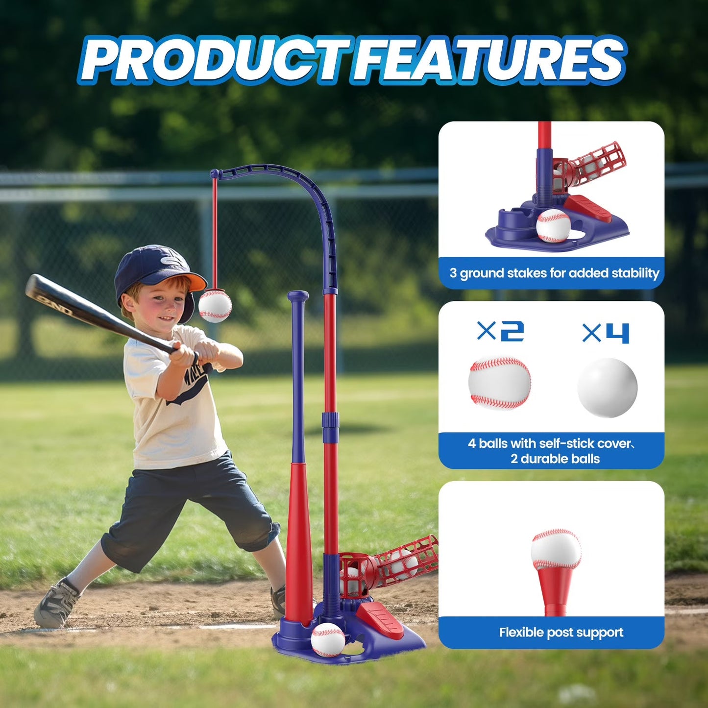 MVP 3-in-1 Tee-Ball Trainer™