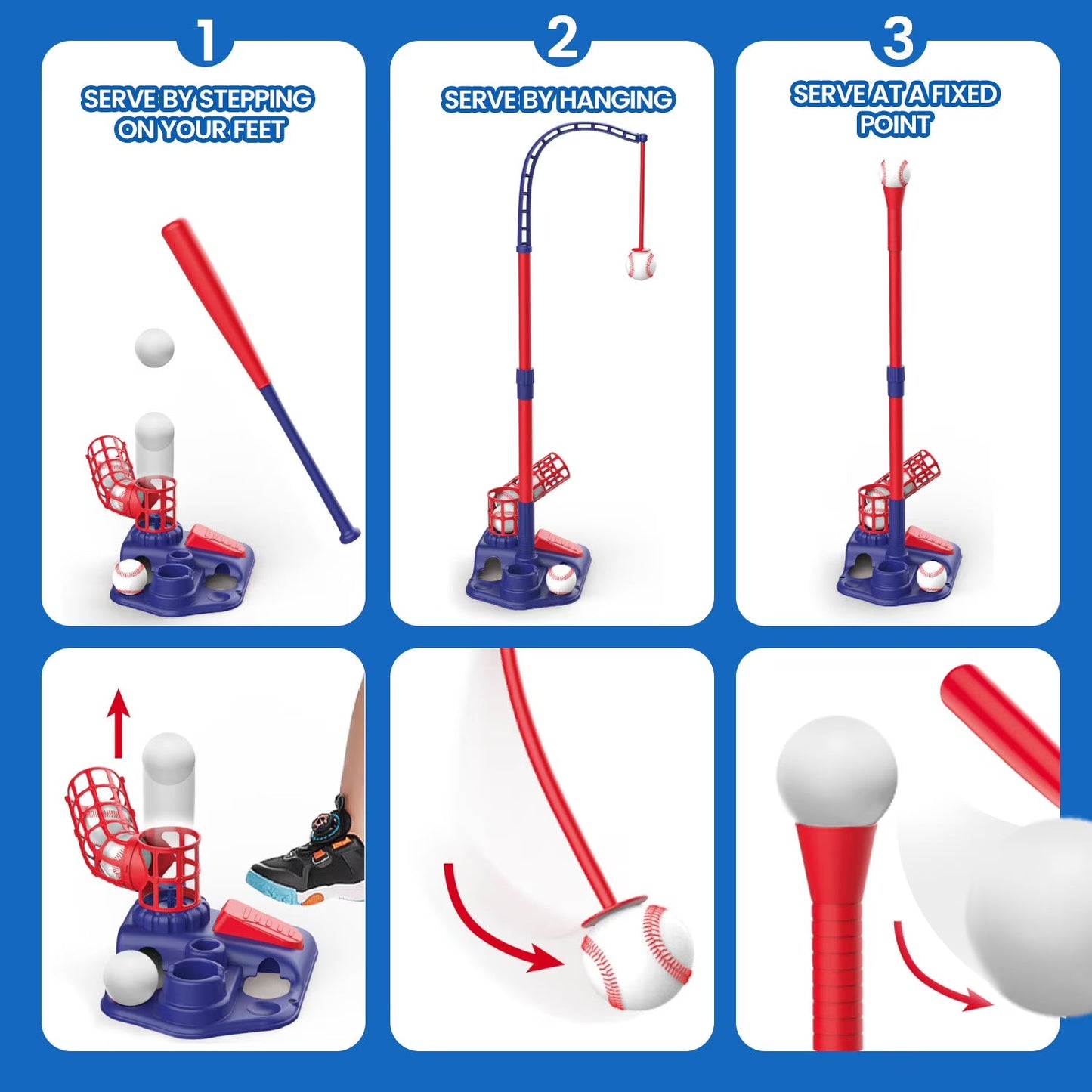 MVP 3-in-1 Tee-Ball Trainer™