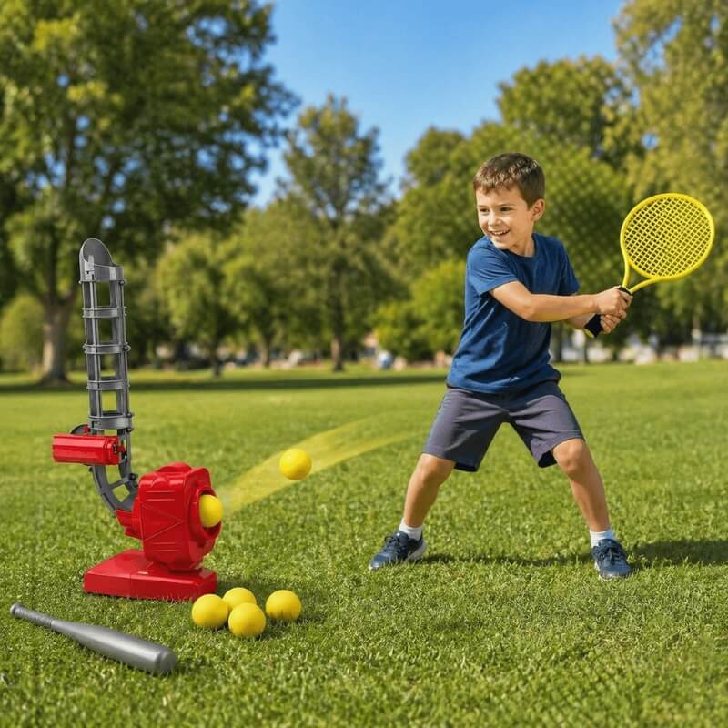 2-in-1 Baseball & Tennis Launcher