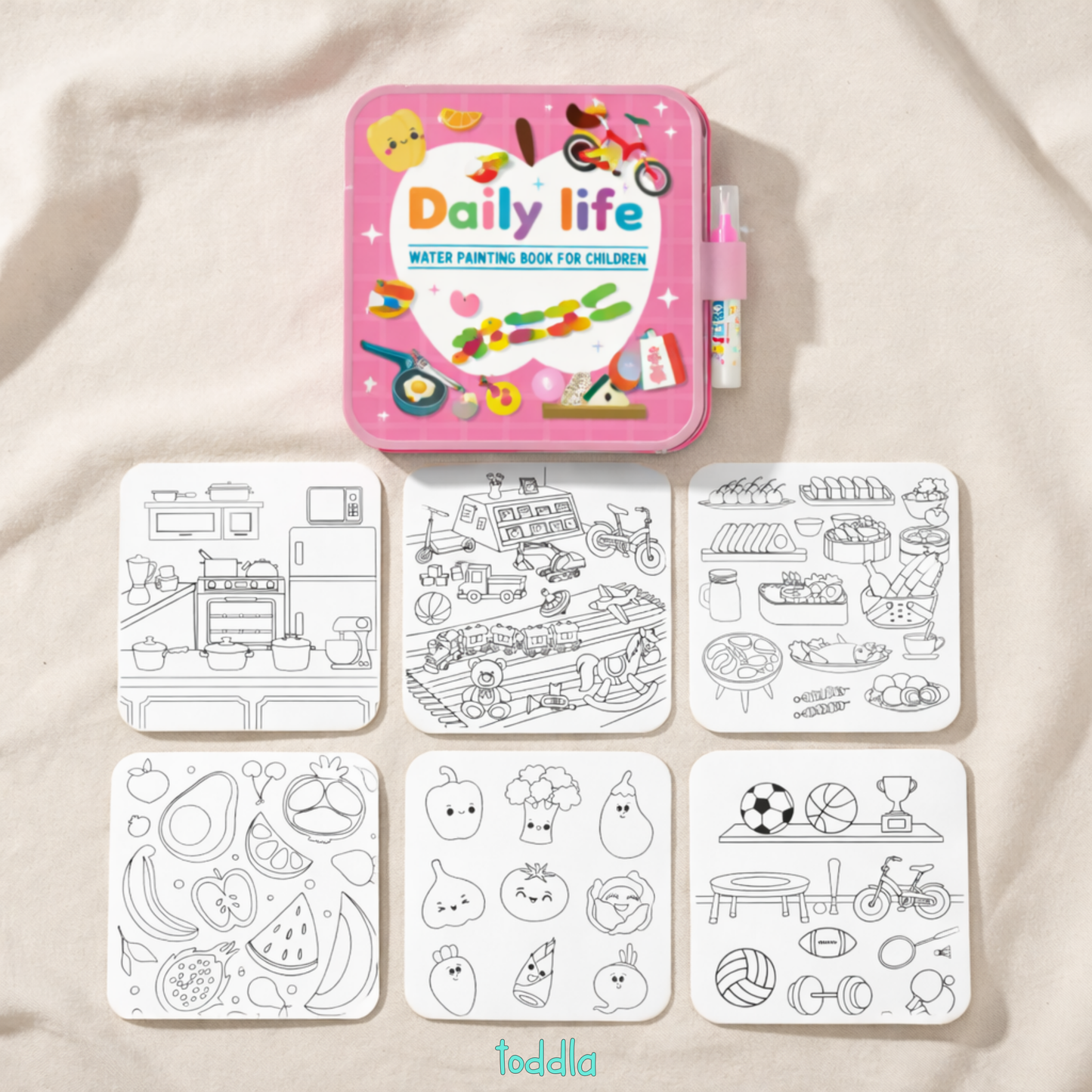 Toddla™ Magic Water Coloring Book