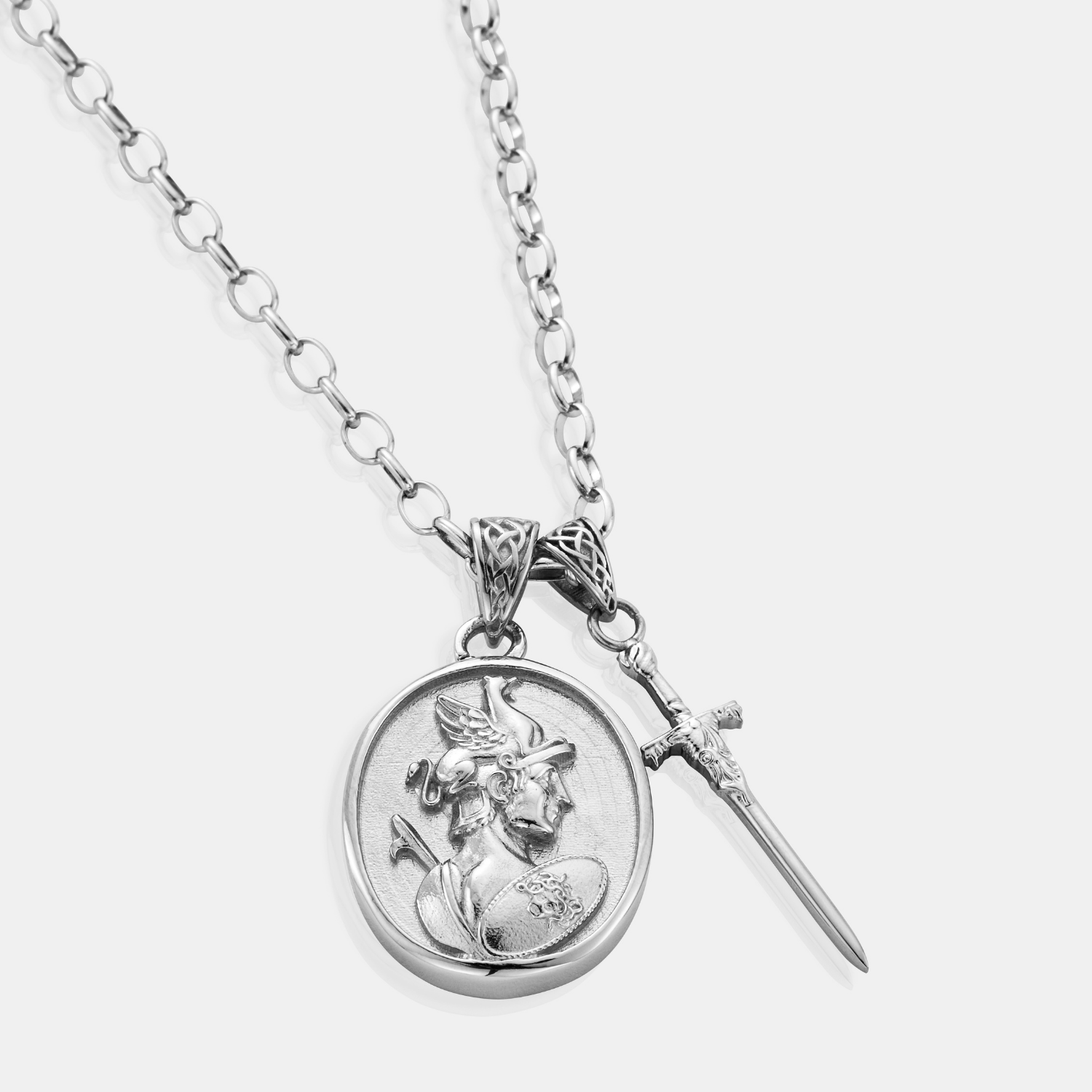Achilles Pendant (Silver)