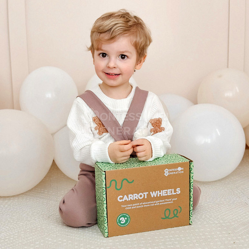 Montessori Carrot Wheels