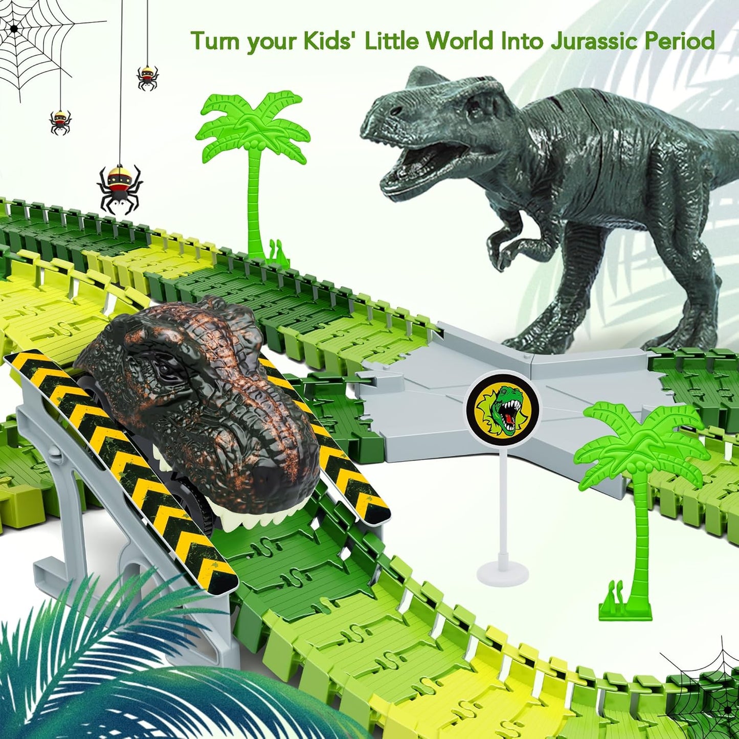 DIY Jurassic Race Track