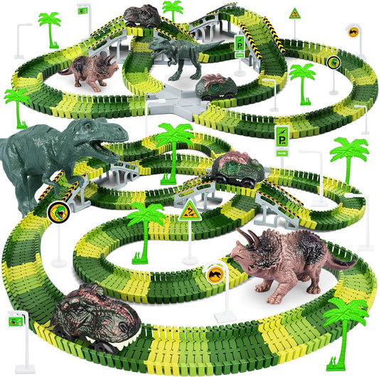 DIY Jurassic Race Track