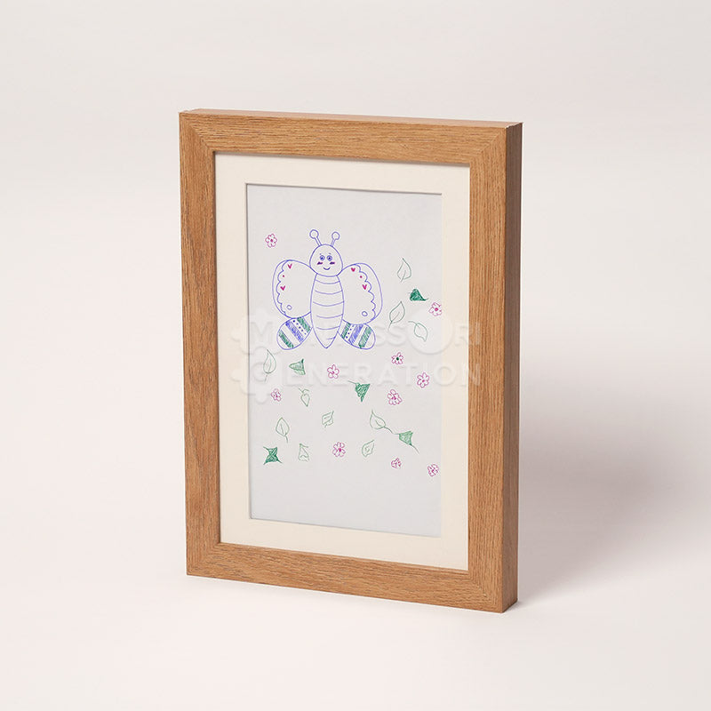 Montessori Keepsake Frame