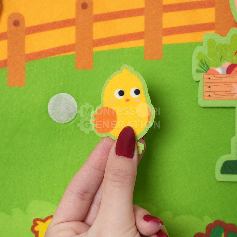 Montessori Learning Felt Board