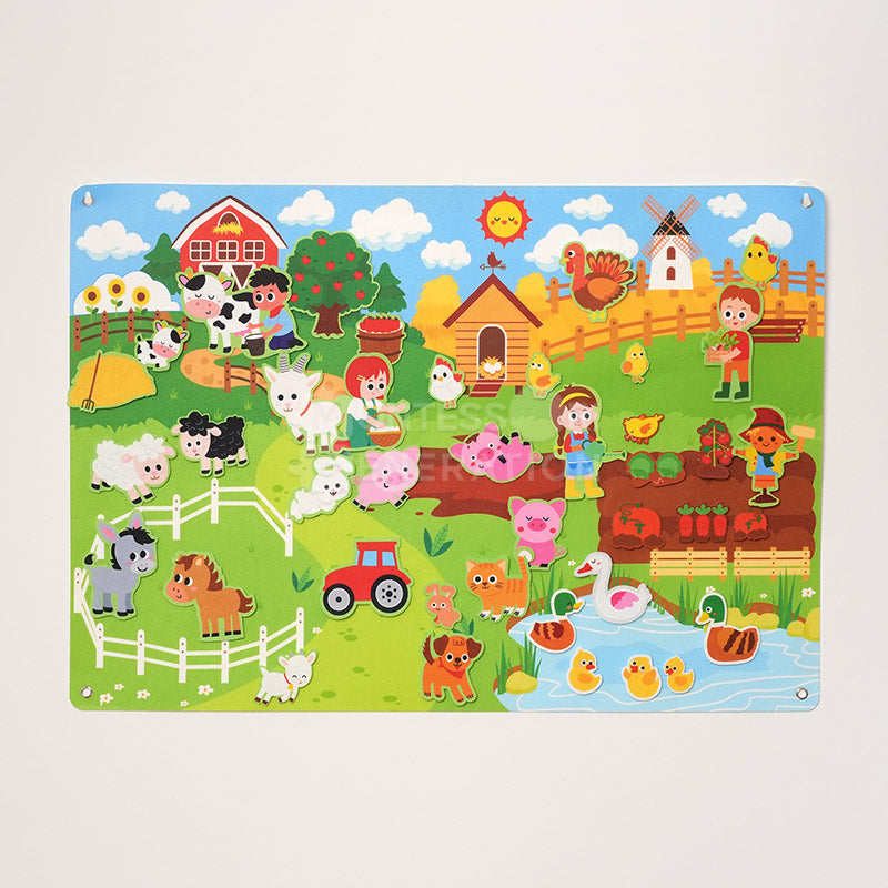 Montessori Learning Felt Board