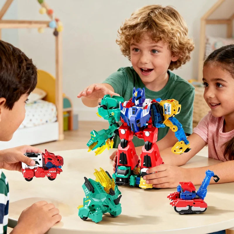 Magnetic Dino Fusion Set