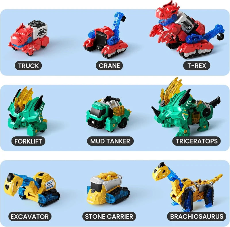 Magnetic Dino Fusion Set