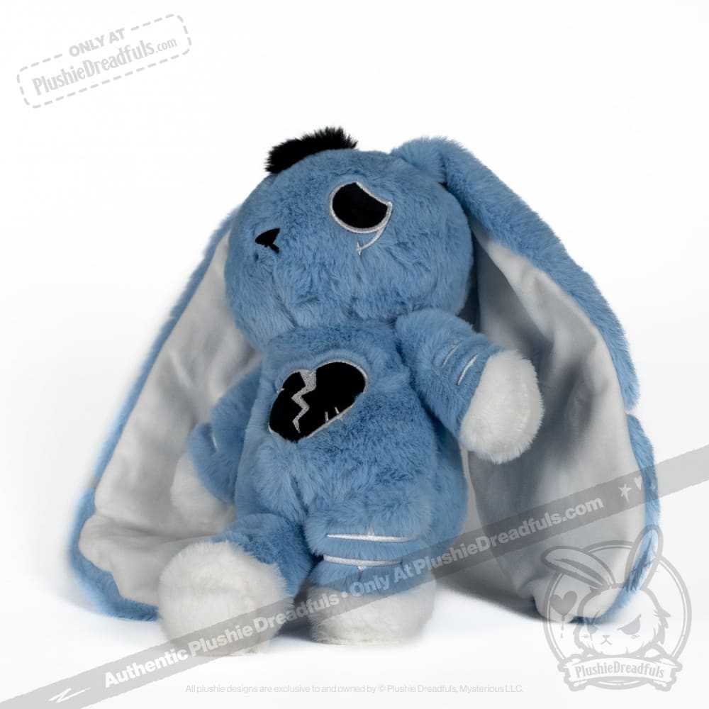 Plushie Dreadfuls - Depression Rabbit V2 Mohawk Edition- Plush Stuffed Animal