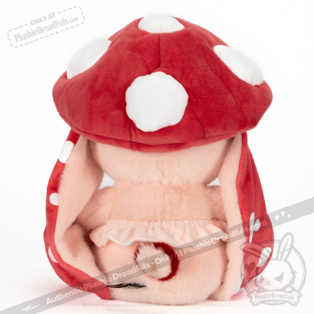 Plushie Dreadfuls -  Mushroom Rabbit - Fly Agaric - Plush Stuffed Animal