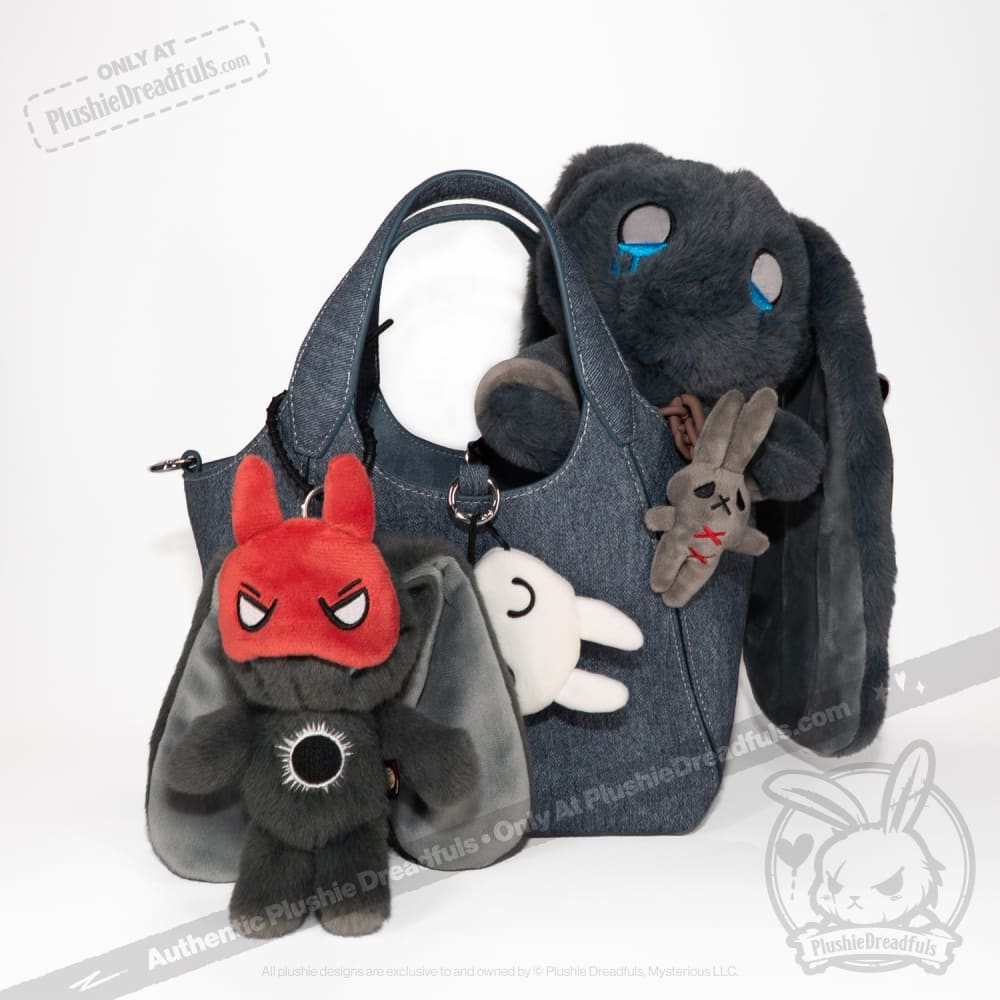 Plushie Dreadfuls - PTSD Rabbit Plush Keychain Accessory