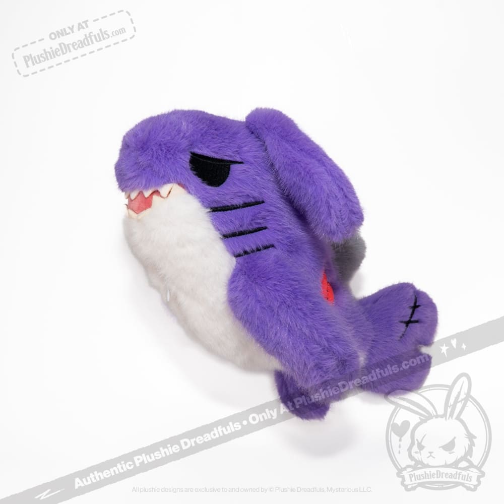 Plushie Dreadfuls - Purple Shrabbit - Plush Stuffed Rabbit Shark Animal