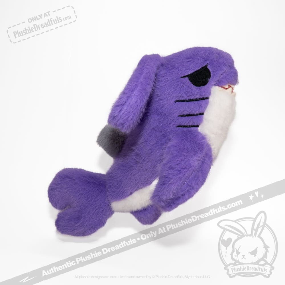 Plushie Dreadfuls - Purple Shrabbit - Plush Stuffed Rabbit Shark Animal